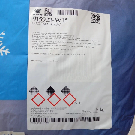 Konserwant paszowy dla bydła Cool TMR Sorbic 15kg De Heus