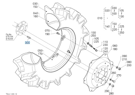 Szpilka Kubota 3253027410