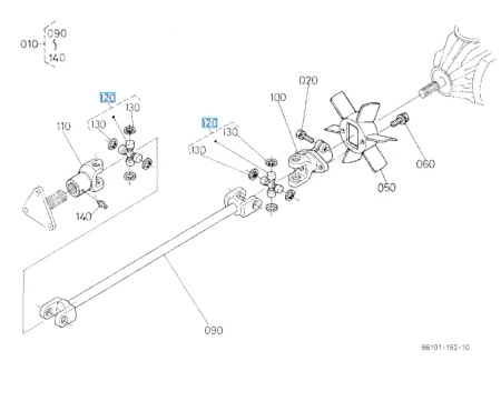 Krzyżak Kubota 6609161830