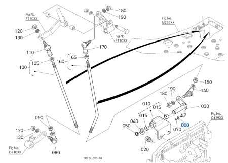 Łożysko kulkowe Kubota 3F27034710