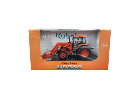 Model ciągnika Kubota M9960 z ładowaczem
