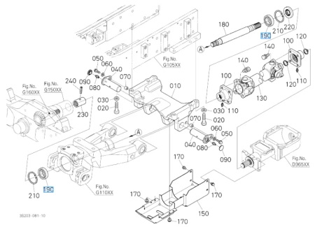 Łożysko kulkowe Kubota 3T46041380