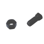 Śruba płużna 2-stronnie ścięta kl. 12.9 z nakrętką Kverneland KK013228R