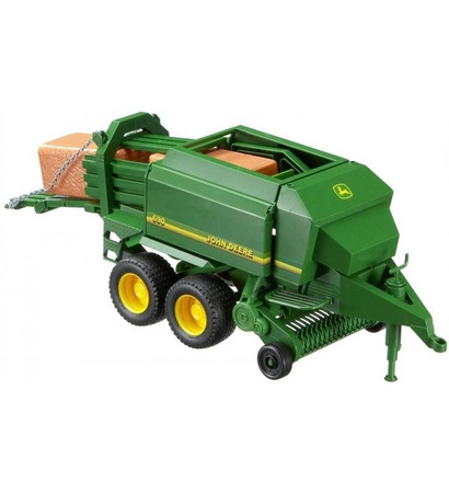 Model prasy kostkującej John Deere 690 Bruder 02017
