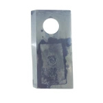 Nożyk prawy kosiarki 96x50x4 FI19 1466912