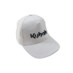 Czapka z daszkiem biała Fair Kubota