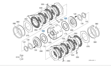 Pierścień D Ring Kubota 3R90028920