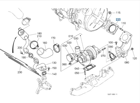 Uszczelka Kubota 1J52012230